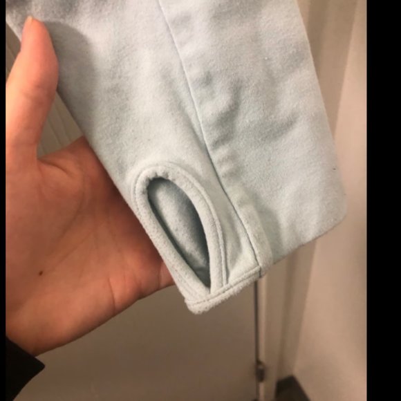 Lululemon In Stride Full Zip Jacket In Caspian Blue Sz 6 - Picture 3 of 5